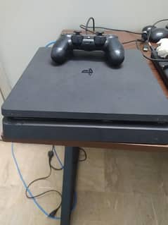 ps4 playstation 4 slim 500 gb with box and original controller