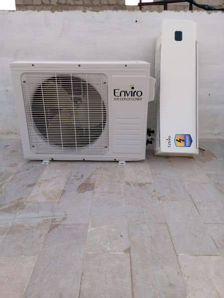 Enviro ac like new condition bilkul ok hai complete saman sath 0