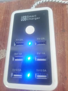 USB HUB 1 IN 6 5V. 5A charger 0