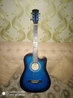 Acoustic Guitar 39” with Metal Tuning Keys & Pin Bridge