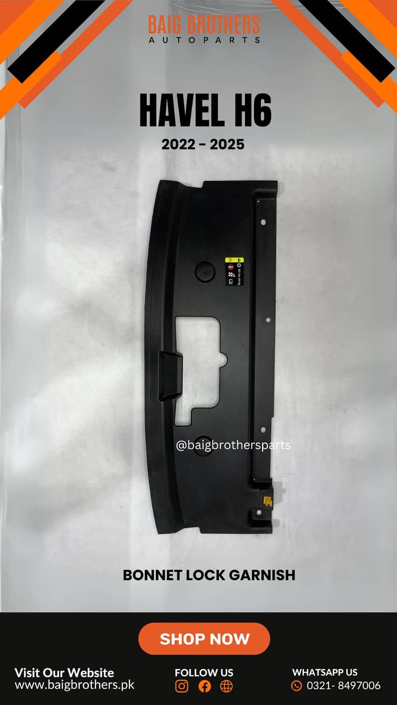 Haval H6 Hrv Door Glass Digi Shock Grill Radiator Bulkhead Bumper Drl 11