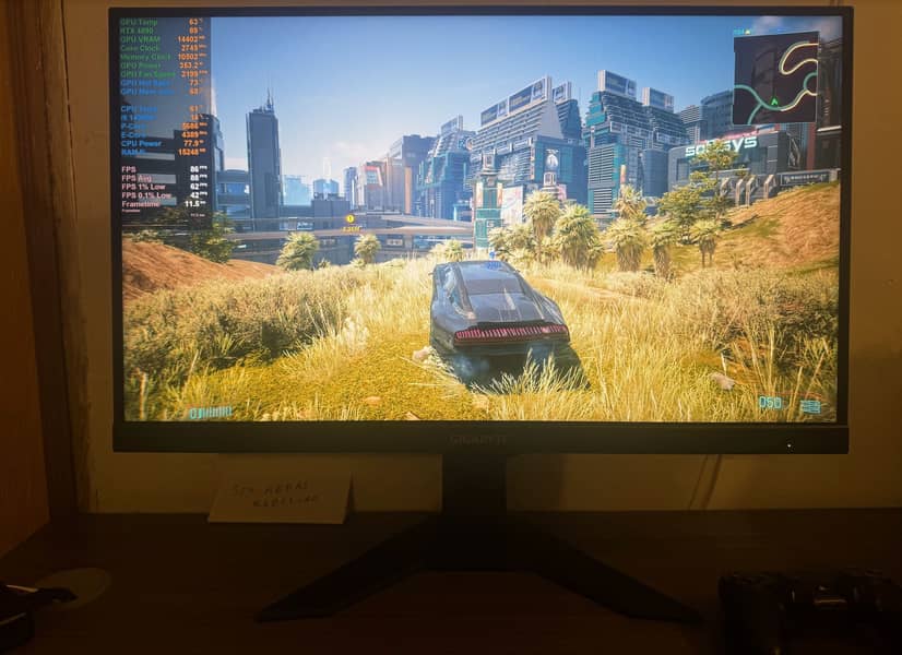 Gigabyte M27U 27" 1ms 160Hz 4K HDR Gaming Monitor 3840 x 2160 FreeSync 3