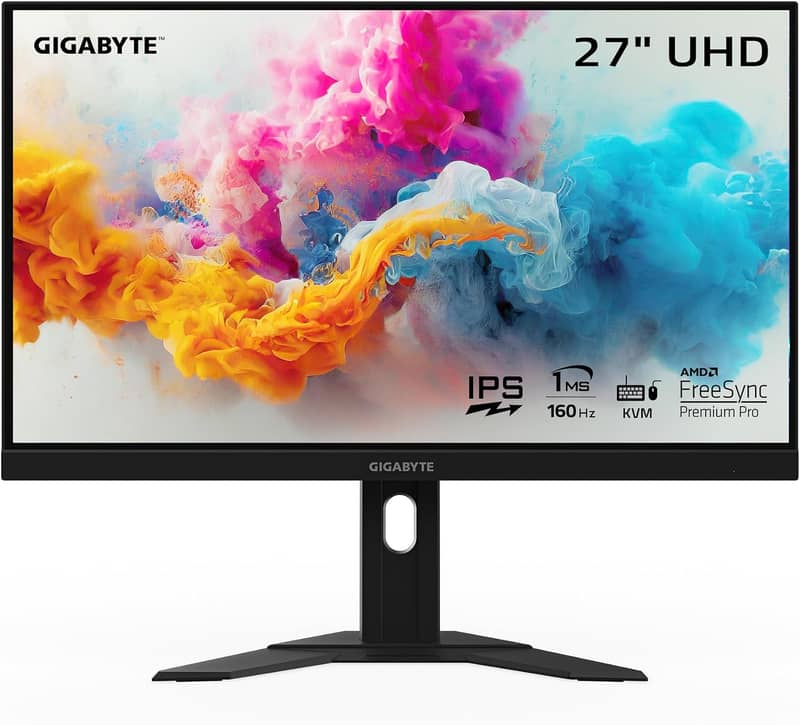 Gigabyte M27U 27" 1ms 160Hz 4K HDR Gaming Monitor 3840 x 2160 FreeSync 9