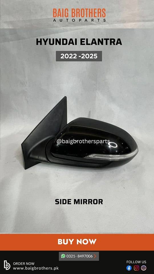 Hyundai Elantra Tucson Sonata Elantra Door Headlight Bonet Digi Fender 1