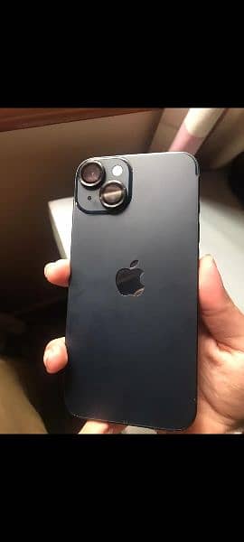 I phone 14 128 gb black colour under apple warranty phone 1