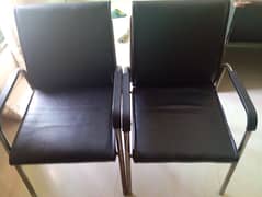 2 office chairs