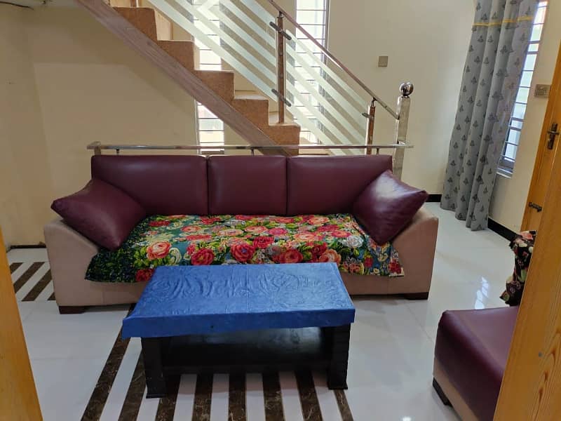 4 Marla Furnished Upper Portion For Rent In G13 7