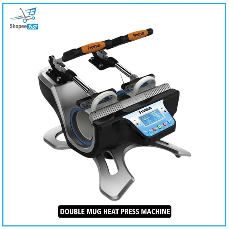 Sublimation Heat press 5 in 1,Double,Single Mug,Heat Press Bed 13