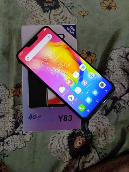 Vivo Y83 full box all accessories 6/128 2