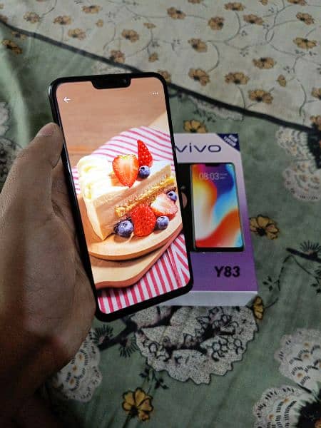 Vivo Y83 full box all accessories 6/128 4