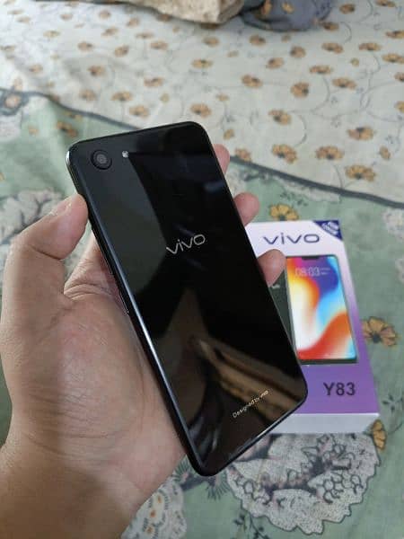 Vivo Y83 full box all accessories 6/128 5