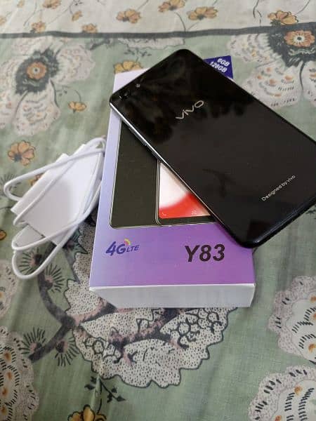 Vivo Y83 full box all accessories 6/128 6