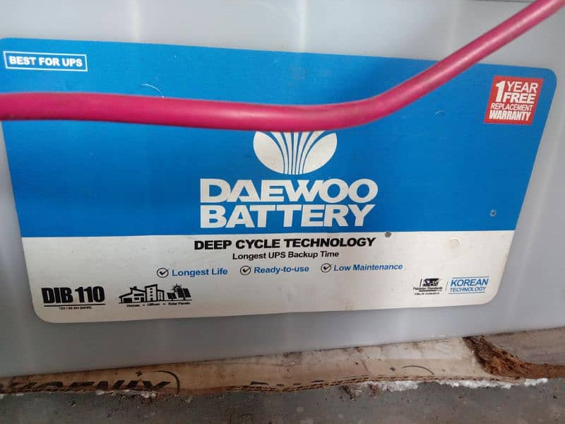 Daewoo Battery UPS Battery 4