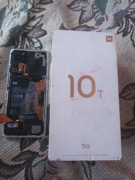 xiaomi 10t original parts for sale front glass damage ha 3