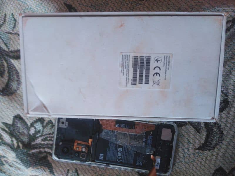 xiaomi 10t original parts for sale front glass damage ha 5