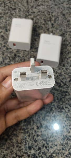 Xiaomi 33w 100% original uk port charger with type c cable 3