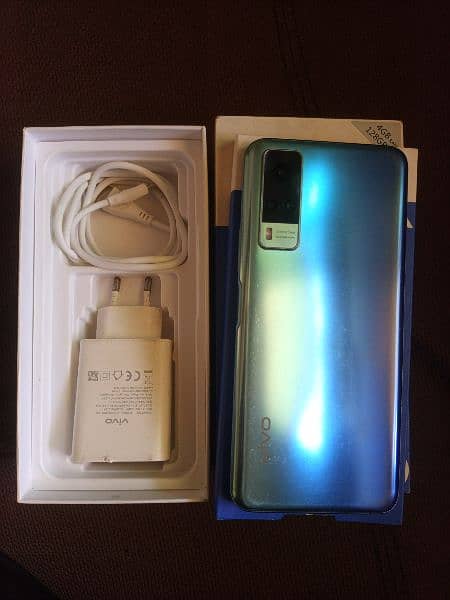 Vivo Y31 4+1/128 With Box And Accessories 4