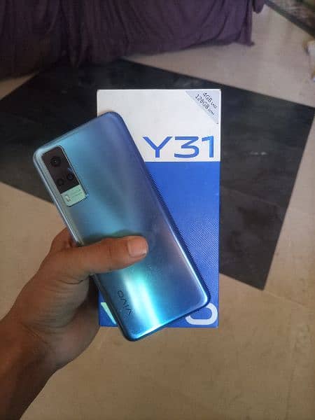 Vivo Y31 4+1/128 With Box And Accessories 6