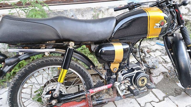 Honda CD70 Bike Modified Cafe Racer With Old Item Jenven URGENT SALE 3