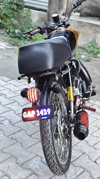 Honda CD70 Bike Modified Cafe Racer With Old Item Jenven URGENT SALE 4