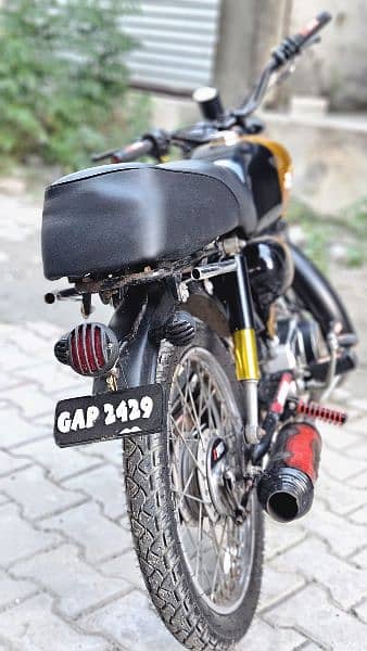 Honda CD70 Bike Modified Cafe Racer With Old Item Jenven URGENT SALE 5