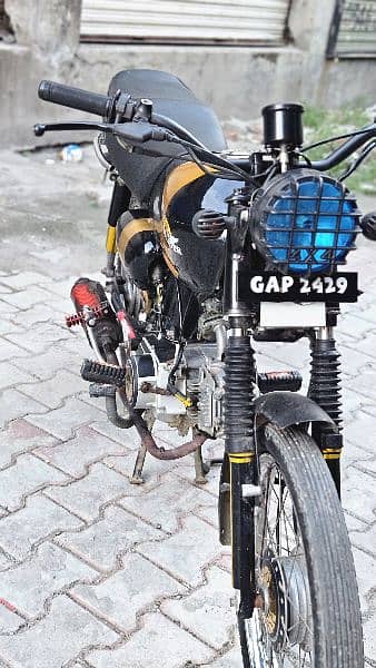 Honda CD70 Bike Modified Cafe Racer With Old Item Jenven URGENT SALE 9