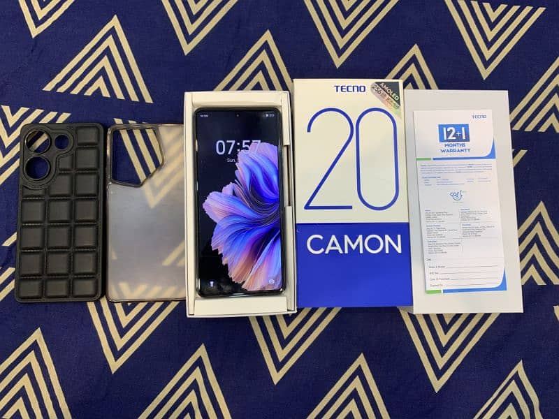 Tecno Camon 20 8+4 12GB + 256 GB 4