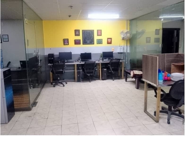 Area 950 Square Feet Office Available For Rent Real Pictures in Main Boulevard Road Gulberg 3 Lahore 1