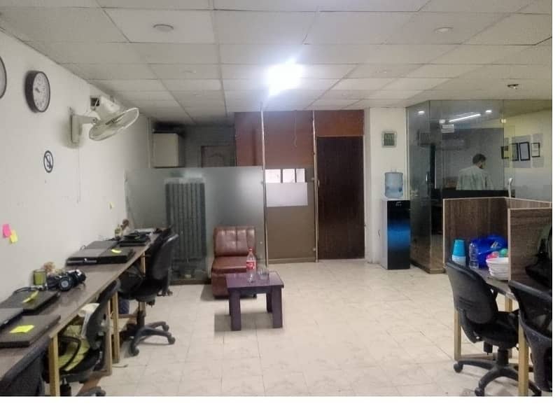 Area 950 Square Feet Office Available For Rent Real Pictures in Main Boulevard Road Gulberg 3 Lahore 4