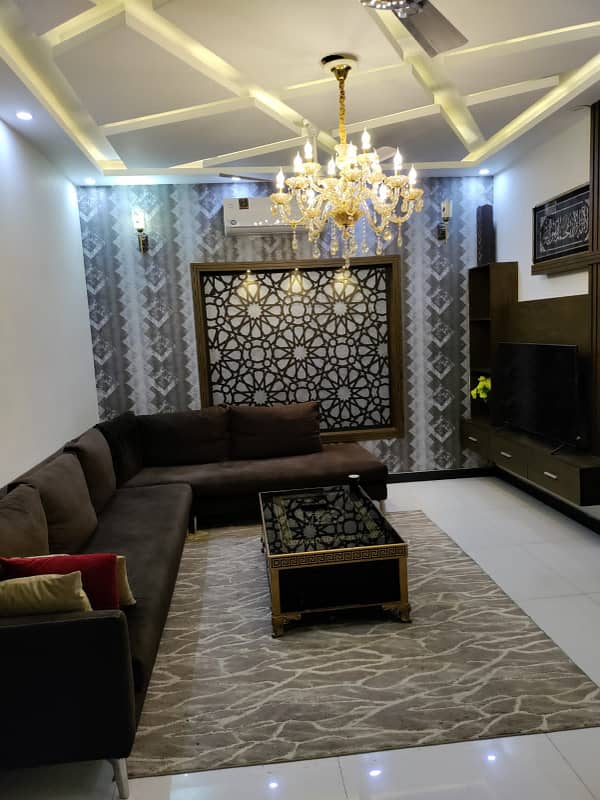 10 Marla Brand New Furnished Upper Portion Available For Rent In Lowest Price In Bahria Town Lahore Lahore 10