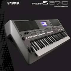 Yamaha PSR S-670 | Yamaha Pianos | KeyBoars Piano 0