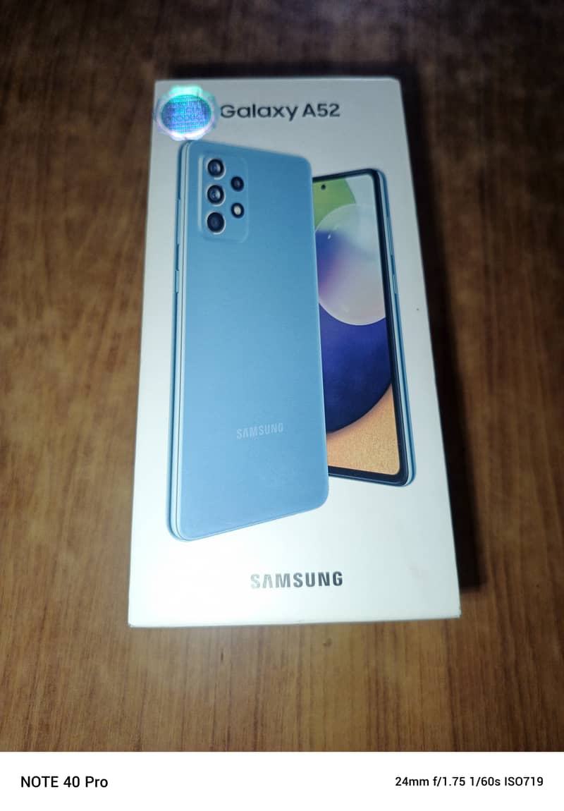 Samsung A52 10/10 condition with box 6