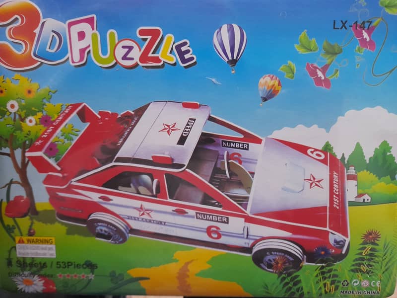 3D puzzles 7