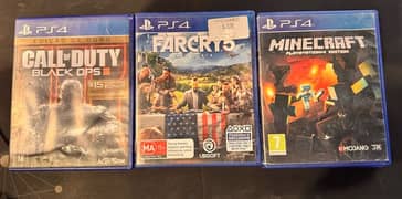 PS4 games for sale 0