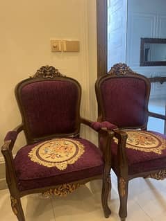 SET OF TWO CHAIRS