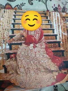 barat bridal lehnga once wore3hrs