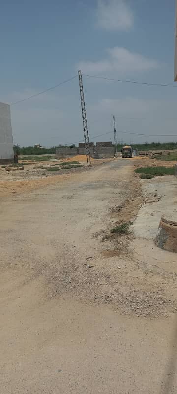 Plot for sale saadi garden block 1 2