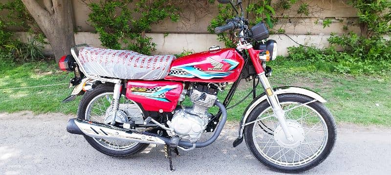 honda cg 125 lush 2024 1st owner(0333/411/4400) 2