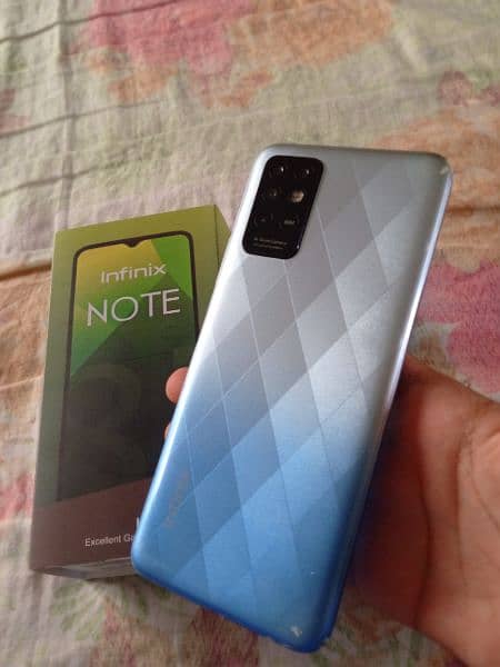 Infinix note 8 6gb128gb official pta approved 3