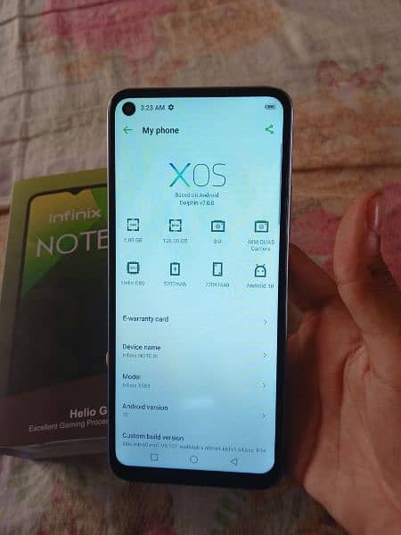 Infinix note 8 6gb128gb official pta approved 8