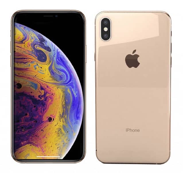 iphone x max 64 gb non pta sim wirk gold calr 2