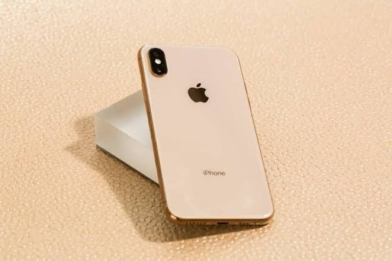 iphone x max 64 gb non pta sim wirk gold calr 3