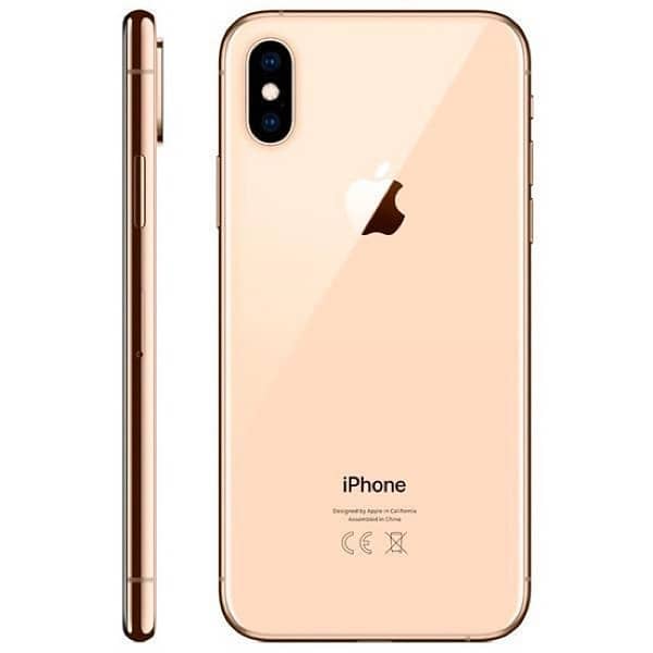 iphone x max 64 gb non pta sim wirk gold calr 4