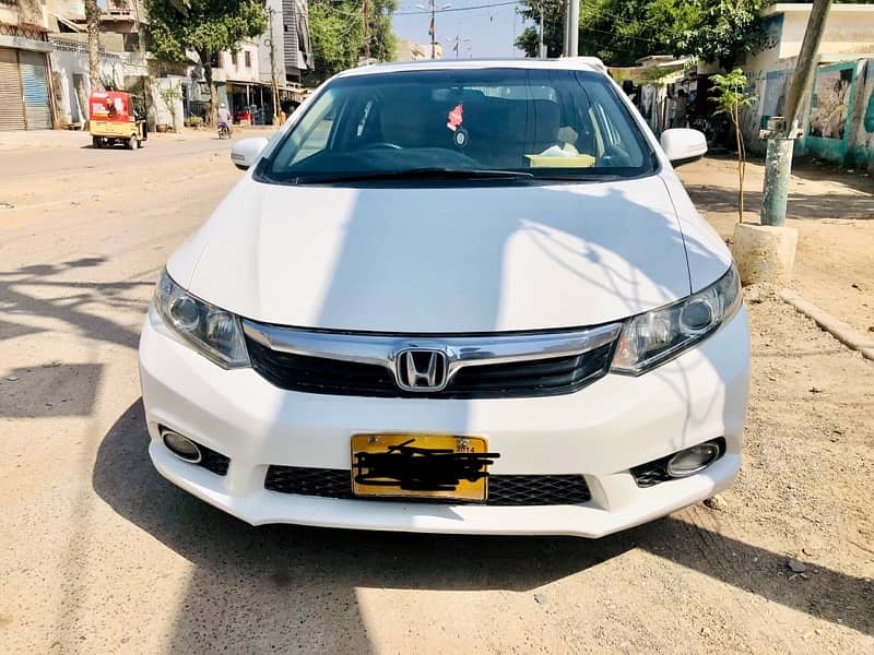 Honda Civic Oriel 2014 UG package full option army officer driven. 1