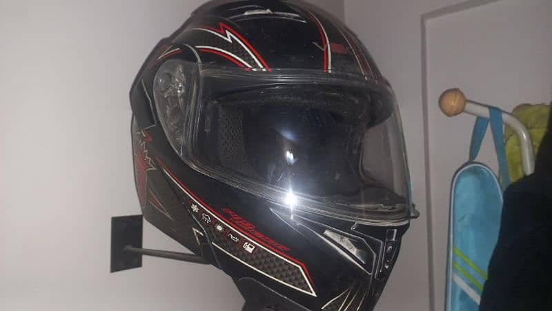 Vector Flip-up Helmet with Bluetooth mic and speaker 0