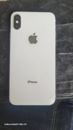 iphone x white colour 64 gb condition 9/10