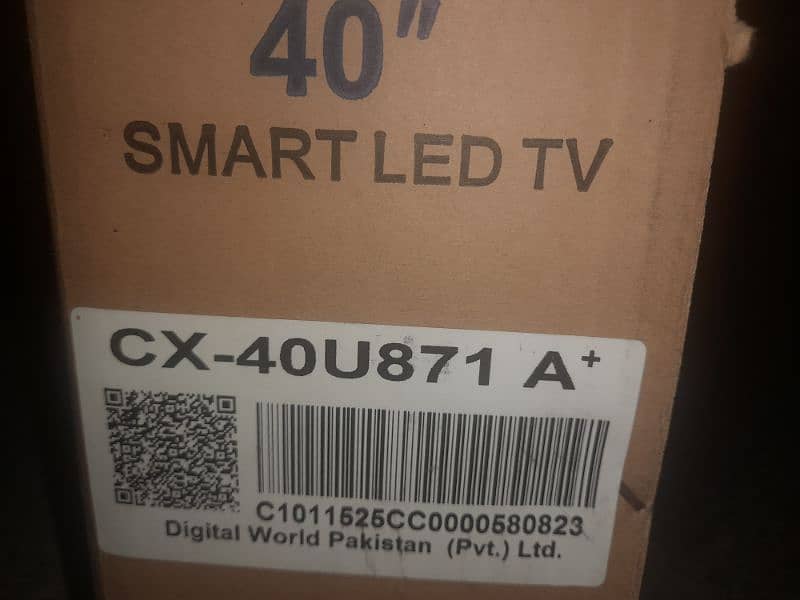 Ecostar smart tv 40inch 1