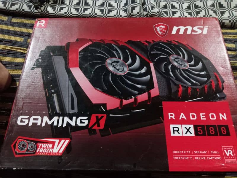 RX 580 8GB MSI GAMING X PREMIUM VARIANT 1