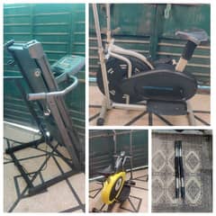 Treadmill and exercise cycle for sale