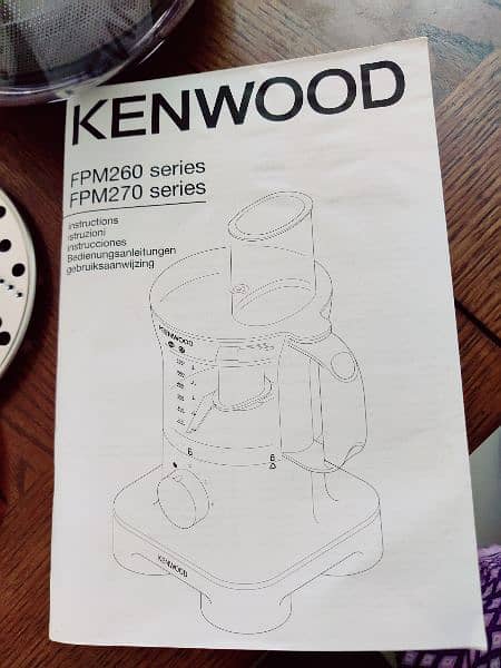 Kenwood food processor 3